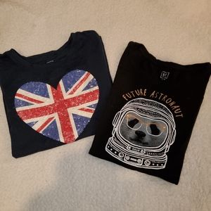 Gap shirts bundle of 2! Size 10 (Large)